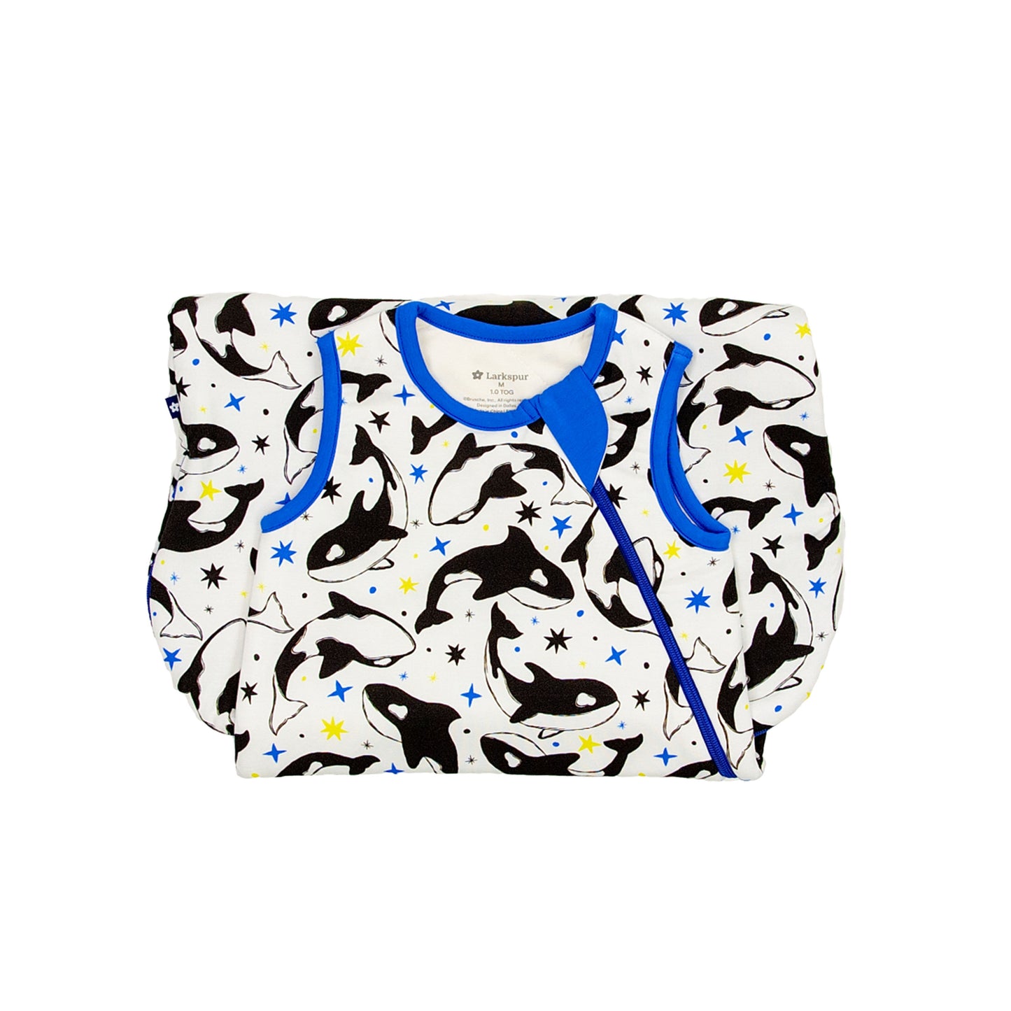 Sleep Bag in Dancing Orcas 1.0 TOG