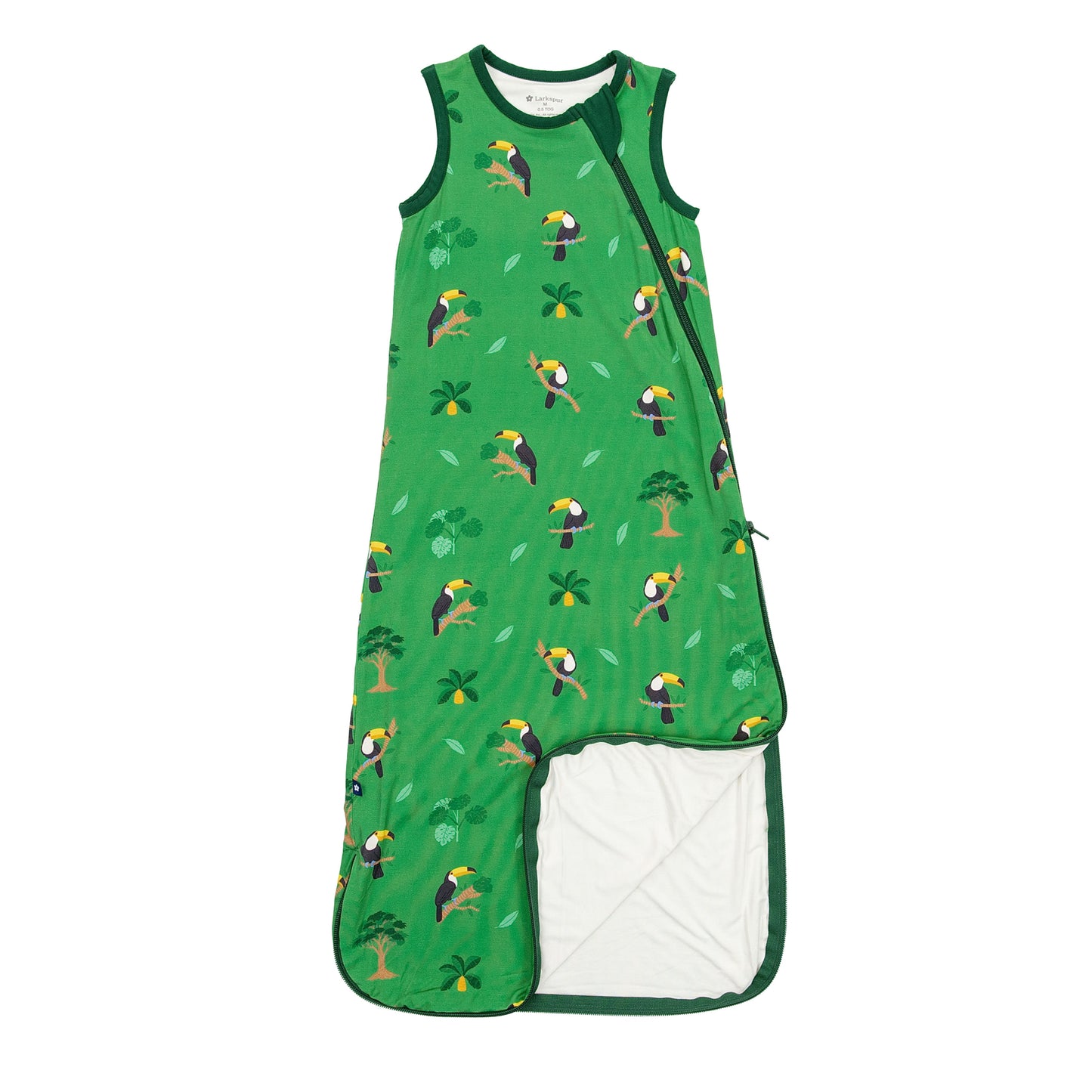 Sleep Bag in Majestic Toucans 0.5 TOG
