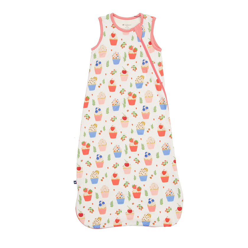 Sleep Bag in Sweet Cupcakes 0.5 TOG