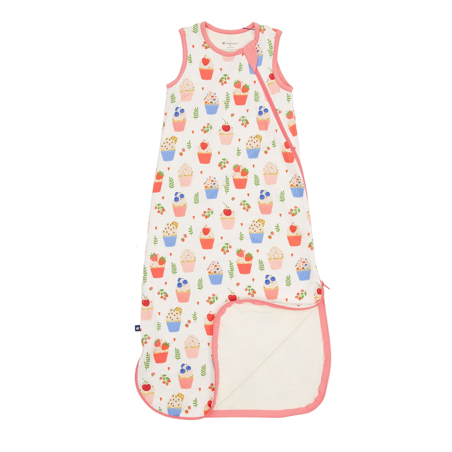 Sleep Bag in Sweet Cupcakes 0.5 TOG