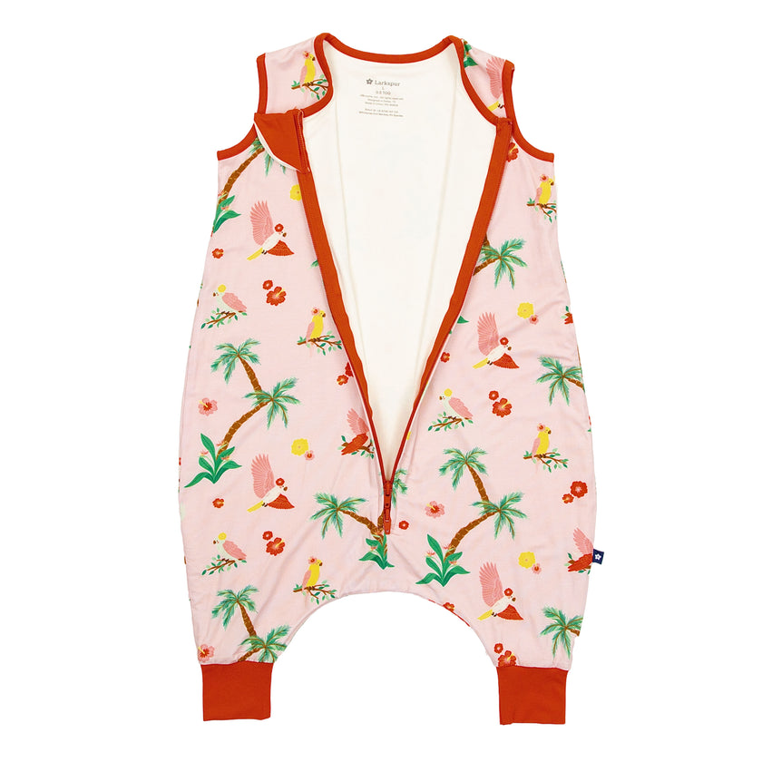 Sleep Bag Walker in Colorful Cockatoos 0.5 TOG