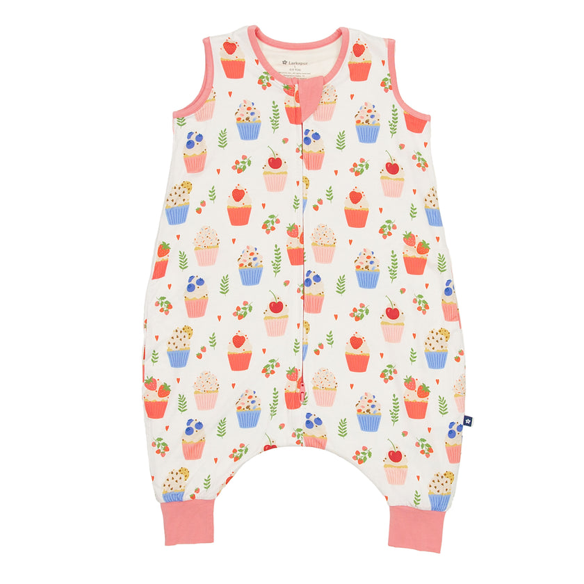 Sleep Bag Walker in Sweet Cupcakes 0.5 TOG