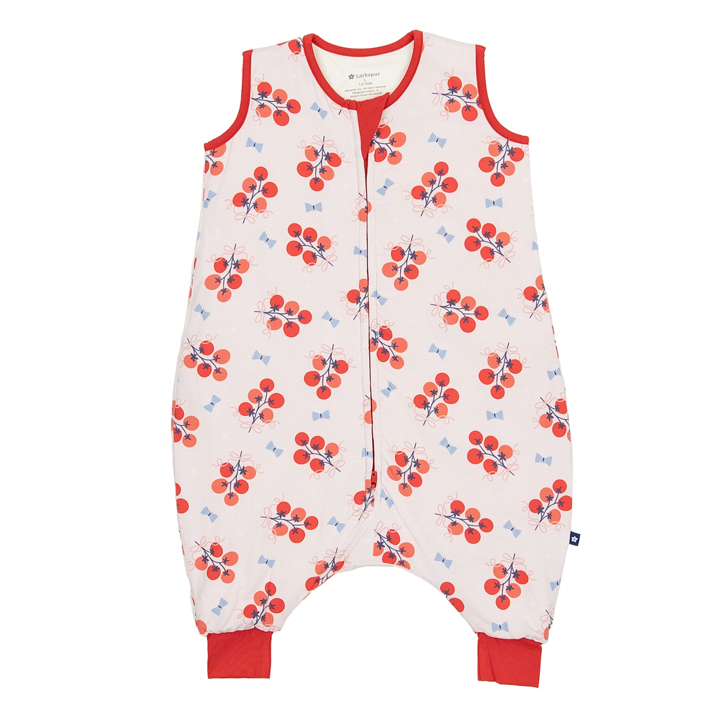 Sleep Bag Walker in Tomato Bouquets 1.0 TOG