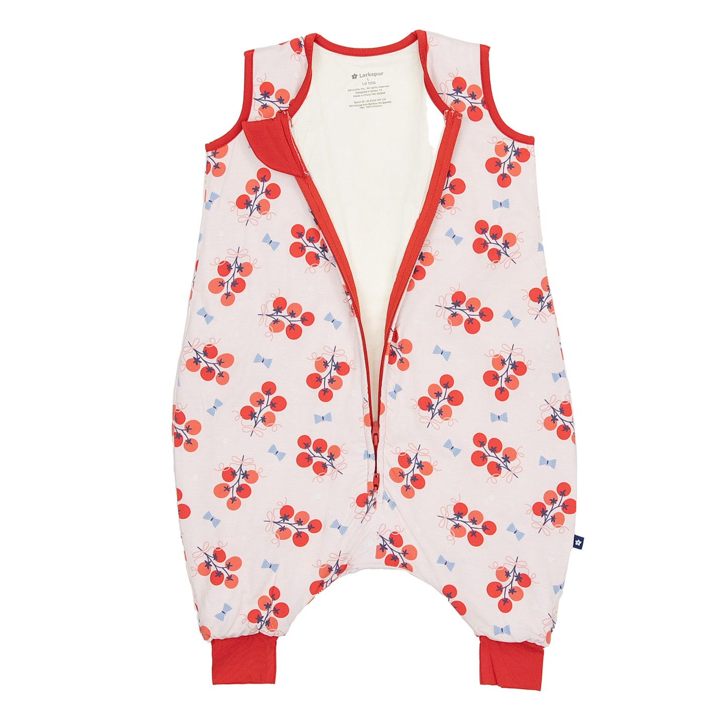 Sleep Bag Walker in Tomato Bouquets 1.0 TOG