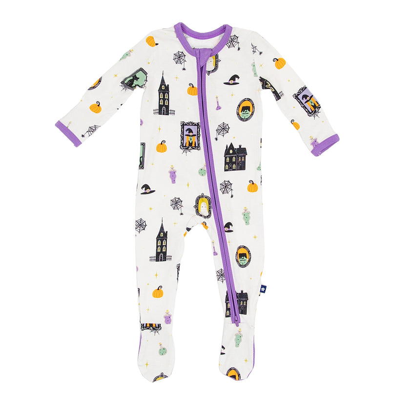 Zipper Footie in Monster Magic