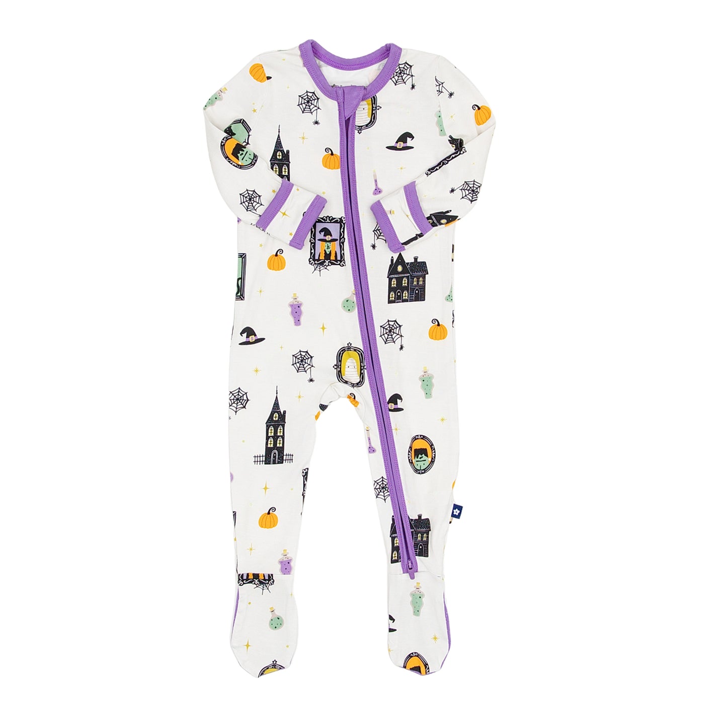 Zipper Footie in Monster Magic
