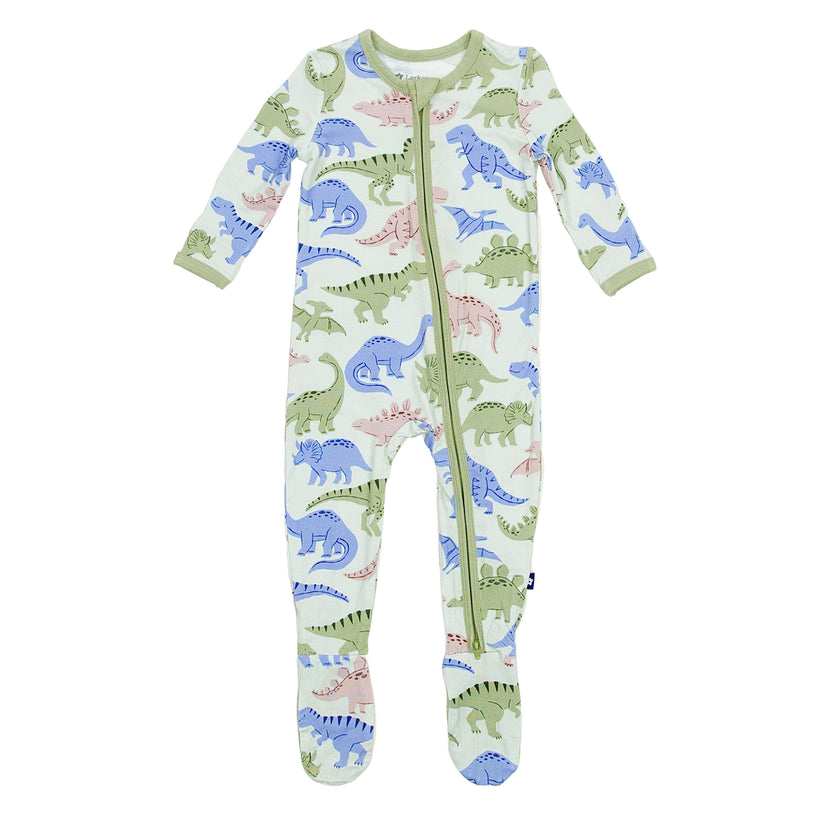 Zipper Footie in Prehistoric Pals