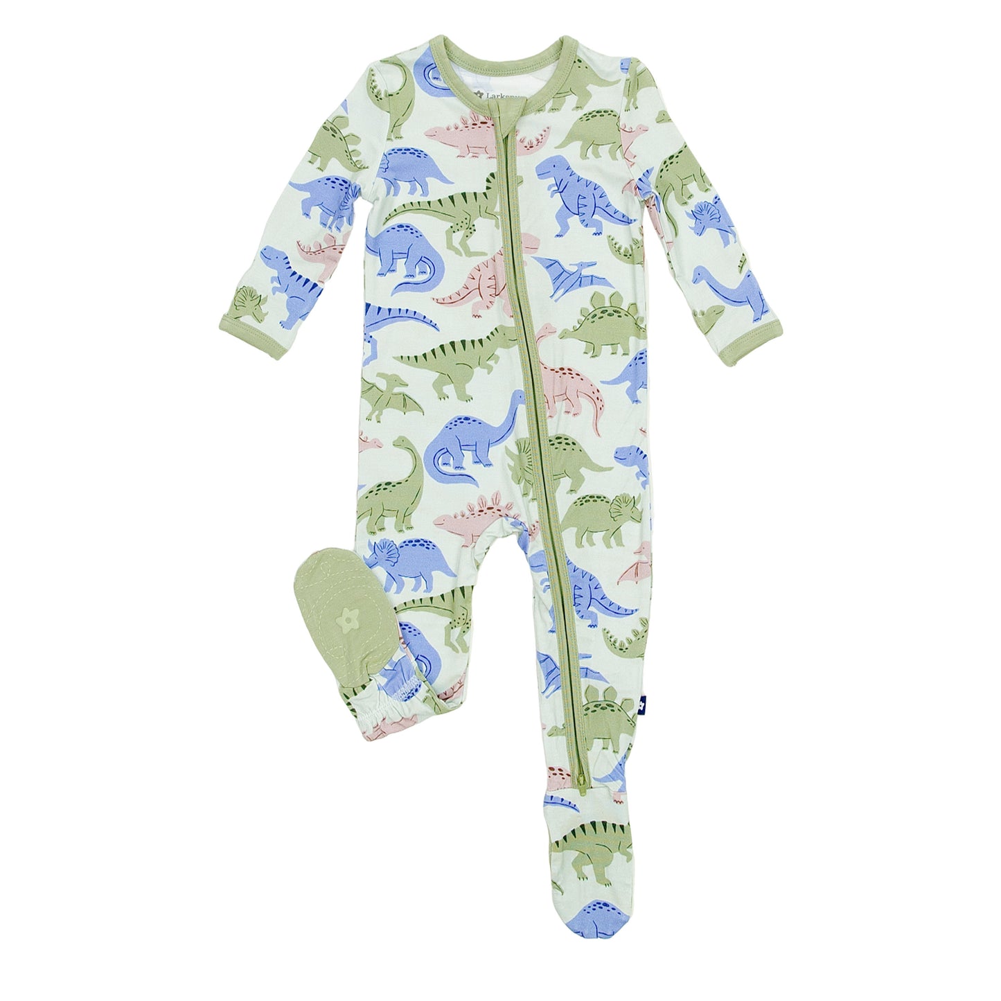 Zipper Footie in Prehistoric Pals