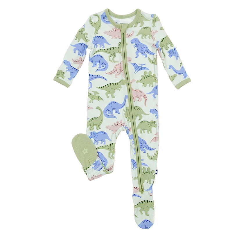 Zipper Footie in Prehistoric Pals