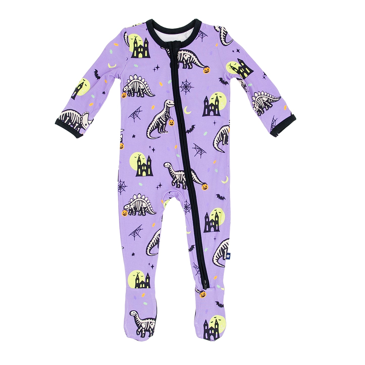Zipper Footie in Spookysaurus