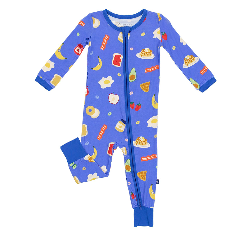 Zipper Romper in Breakfast Club