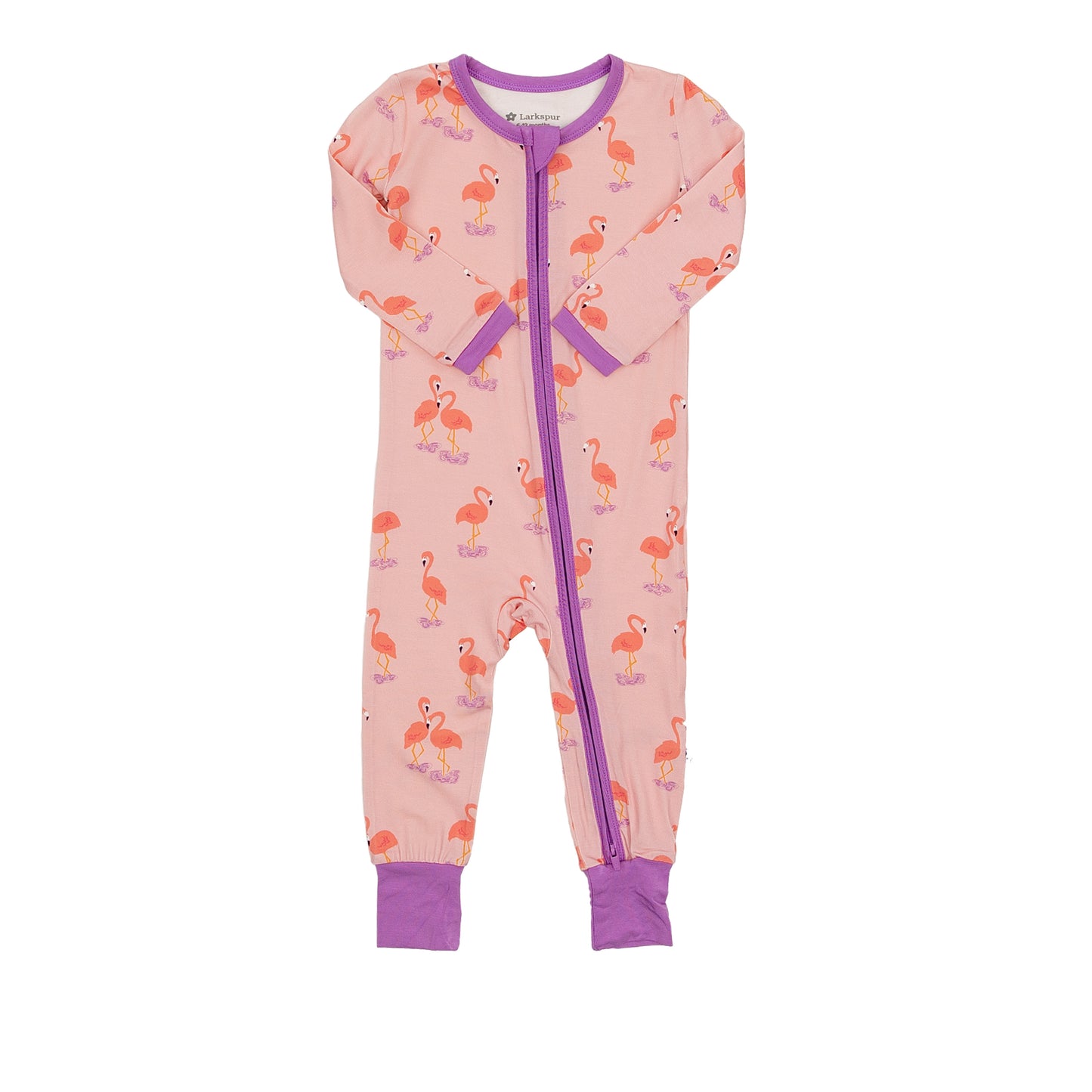 Zipper Romper in Flamingirls