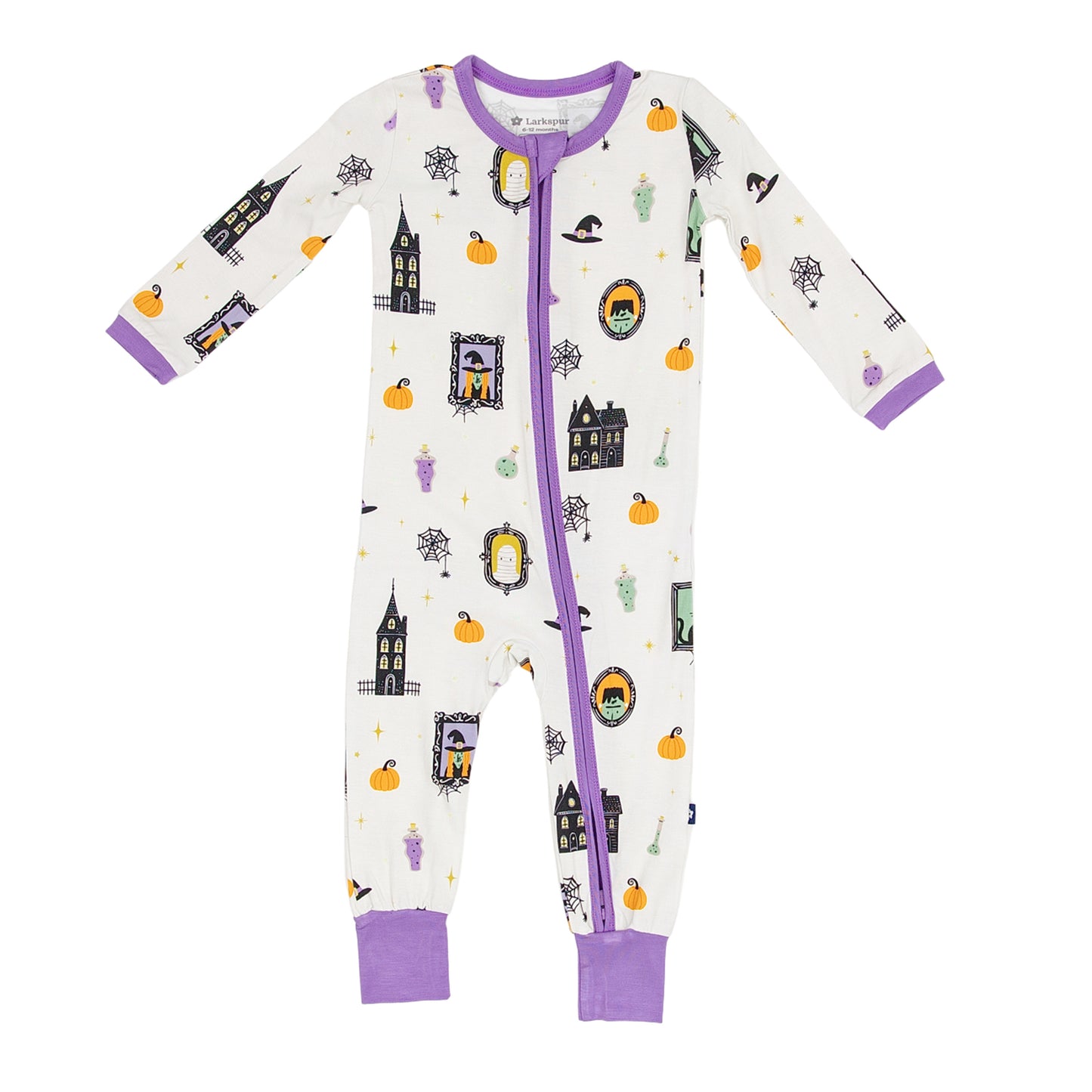 Zipper Romper in Monster Magic