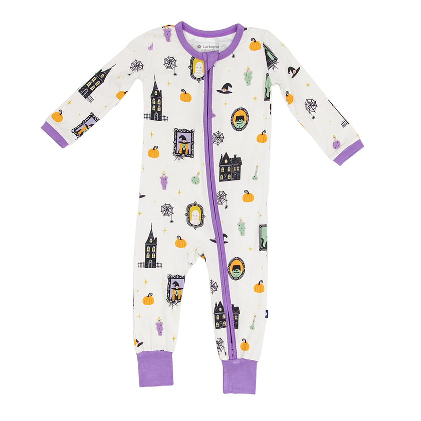 Zipper Romper in Monster Magic