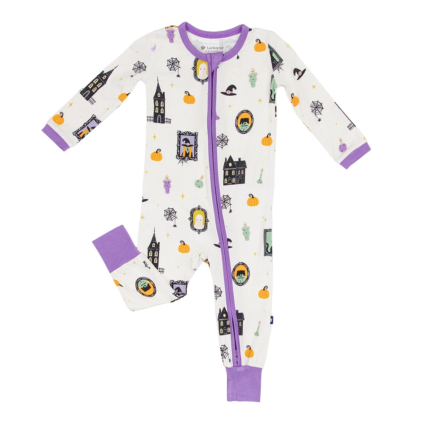 Zipper Romper in Monster Magic