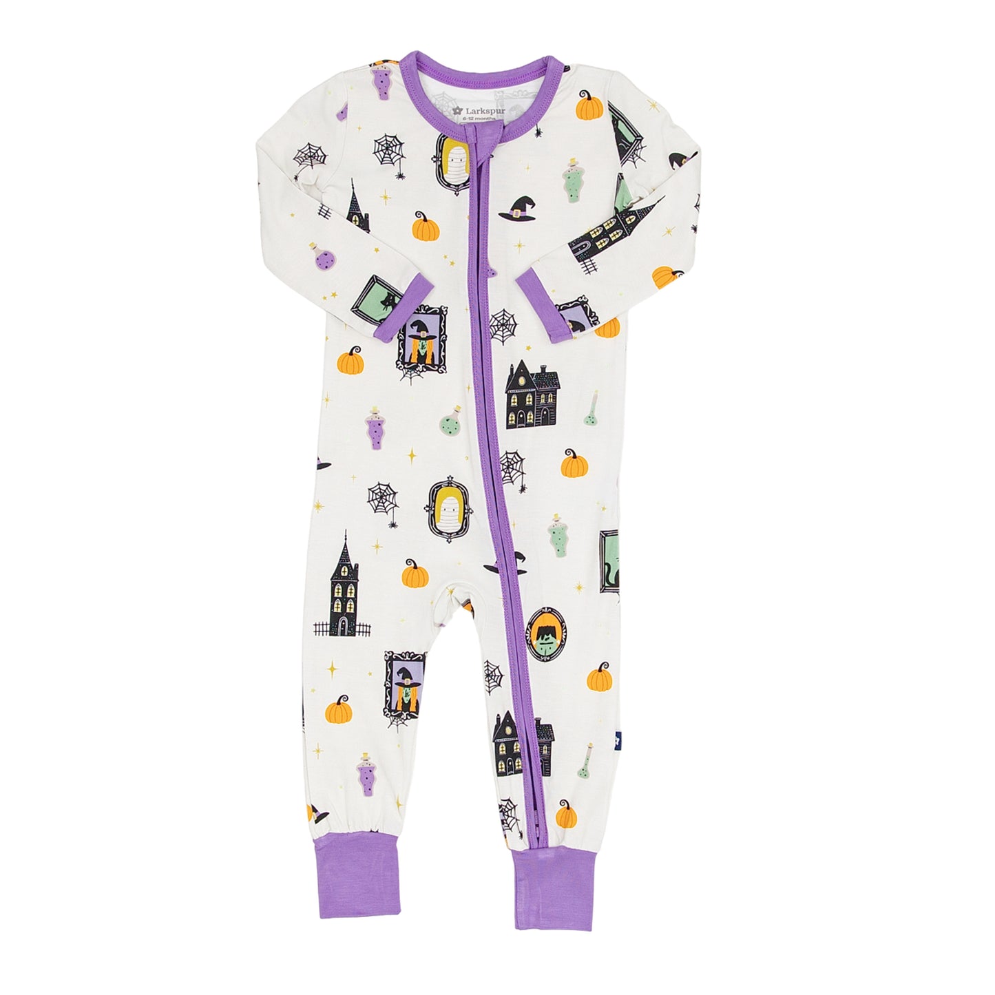 Zipper Romper in Monster Magic