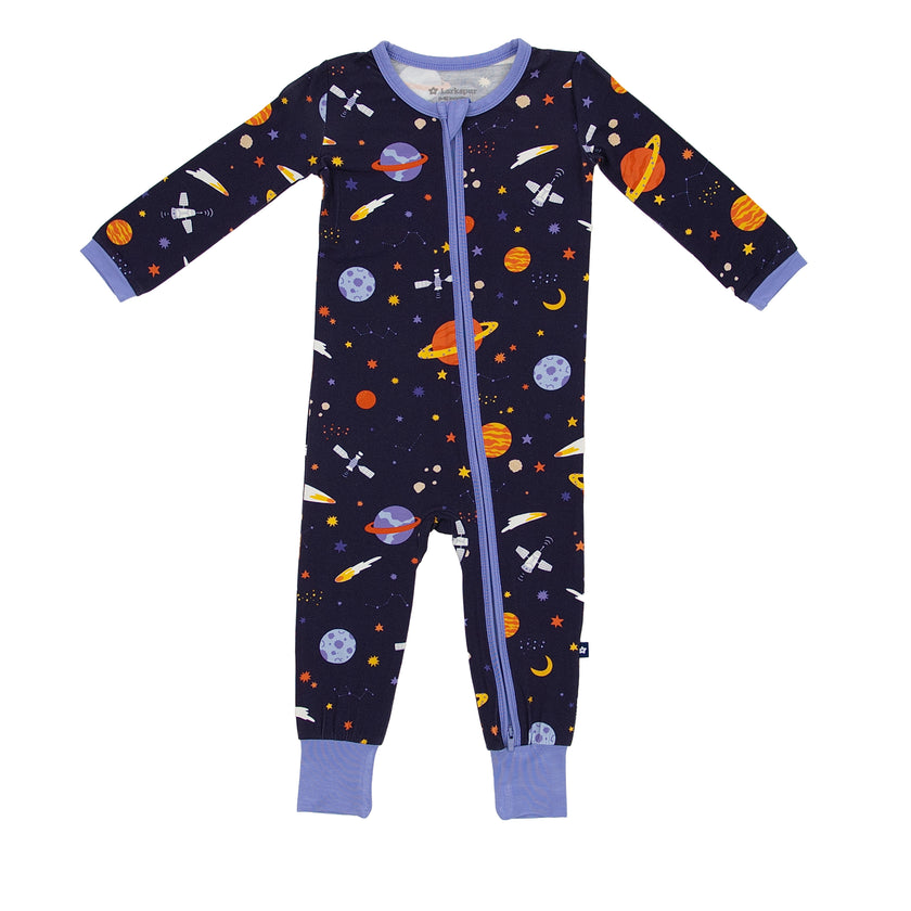 Zipper Romper in Planet Parade