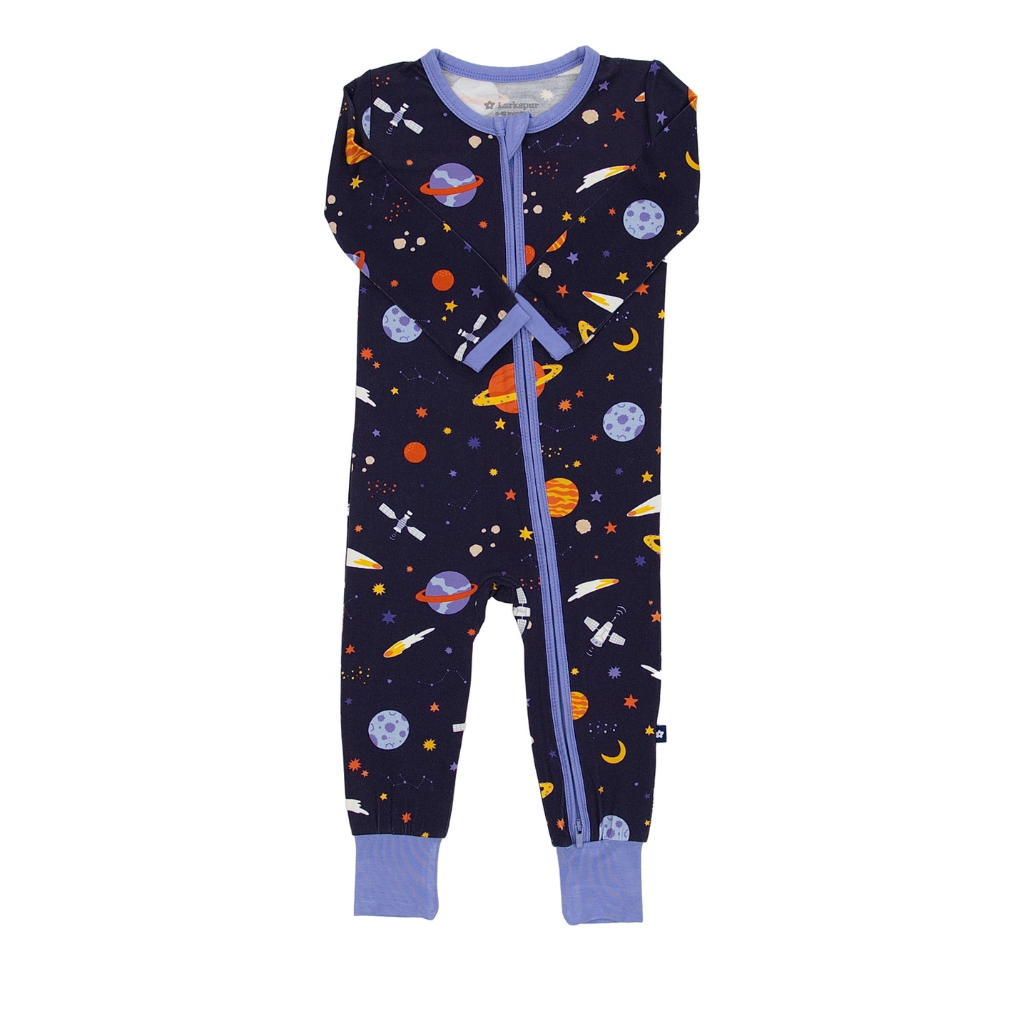 Zipper Romper in Planet Parade