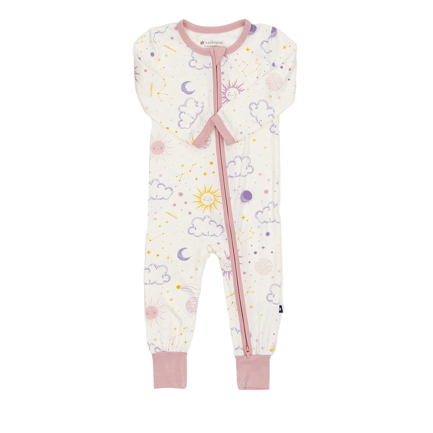 Zipper Romper in Stardust Dreams