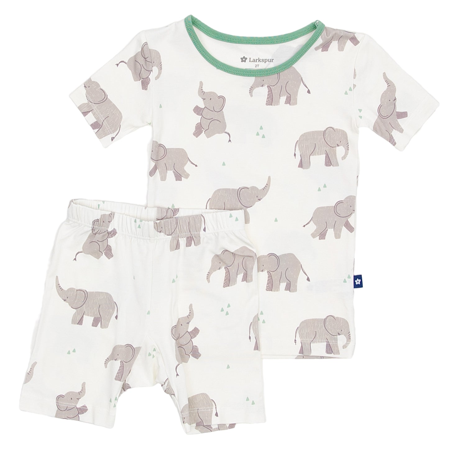 Short Sleeve Pajamas in Trunk Trails