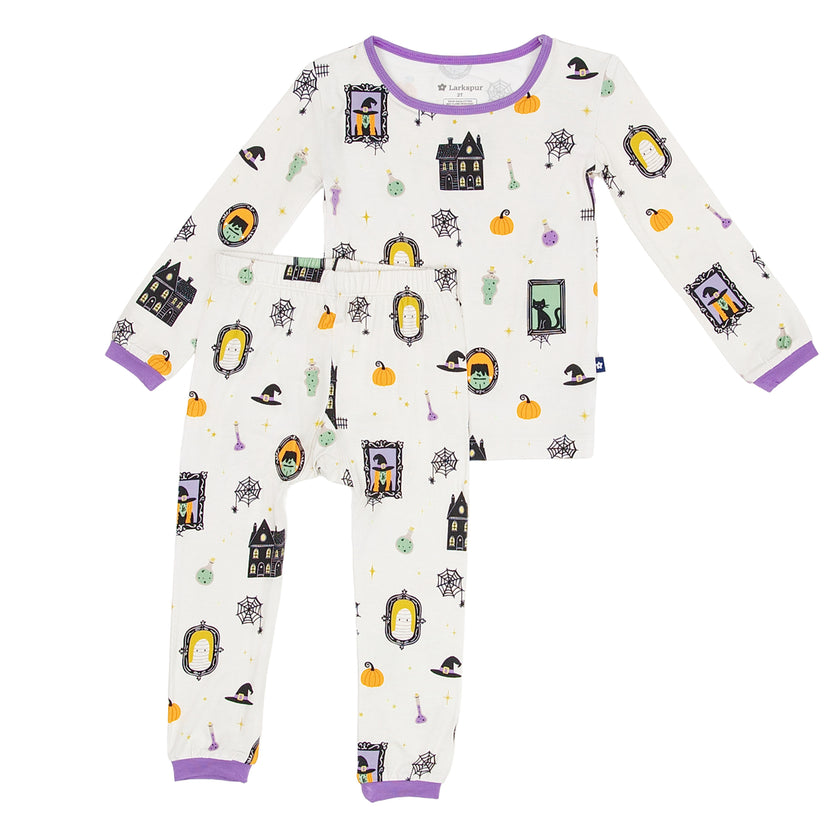 Long Sleeve Pajamas in Monster Magic