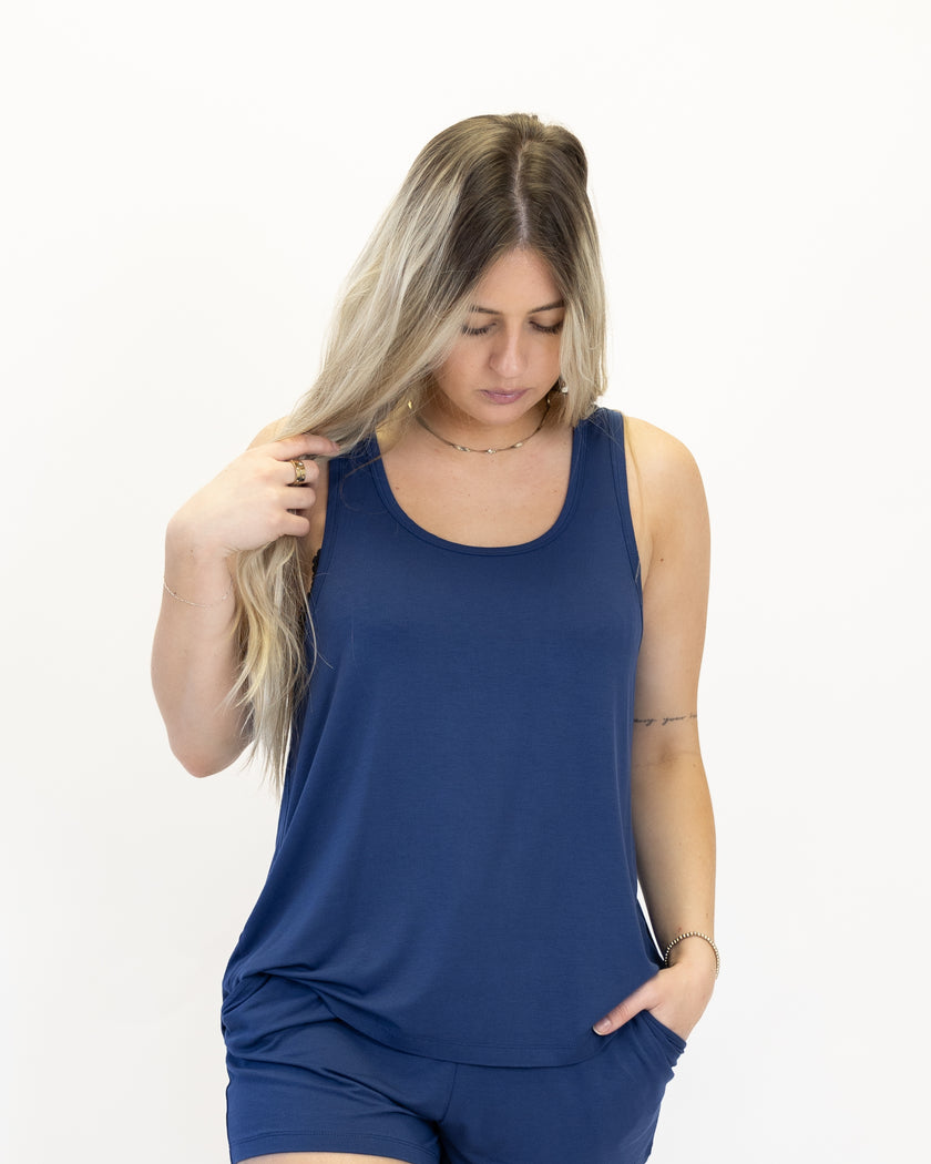 Women's Tank Top in Larkspur